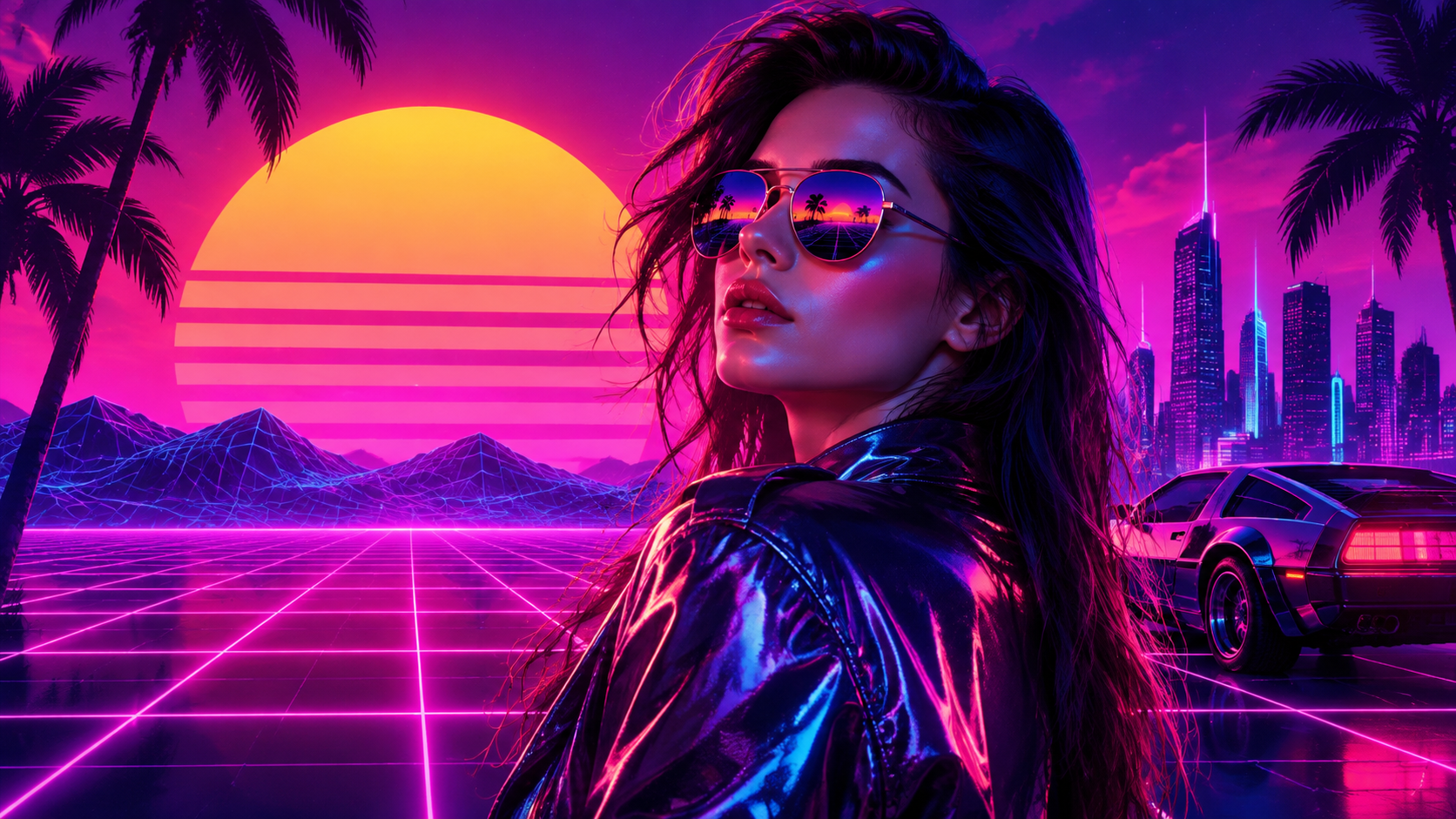 Synthwave Sunset